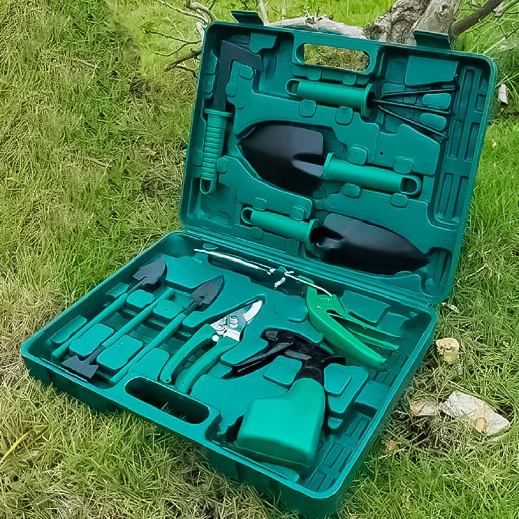 Набір садових інструментів Zhenjie GT-003 10в1 (1434171) - фото 4 Набір садових інструментів Zhenjie GT-003 10в1 (1434171) - фото 4