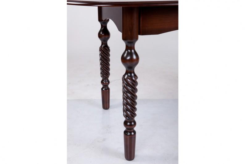 Стол обеденный Мікс Меблі Бруно раскладной 1290х340х750 мм Орех темный - фото 3