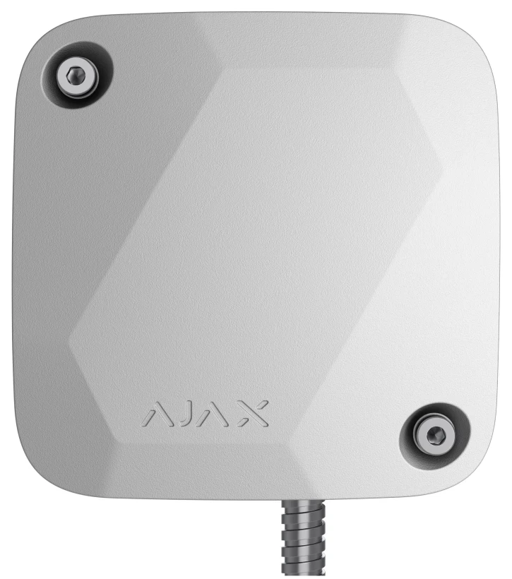Датчик вібрації дротовий з додатковим сенсором удару Ajax SeismoProtect G3 Fibra White (2930991332)