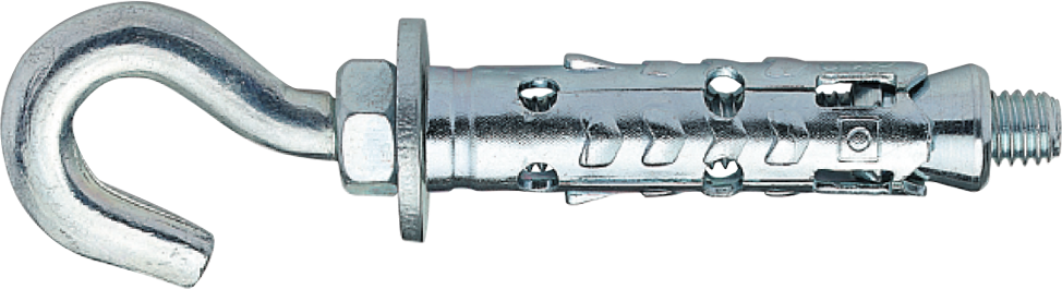 Анкер распорный с крюком Elematic LE/G оцинкованная сталь M8 12х60 мм 25 шт. (92L1G000092L108G00)