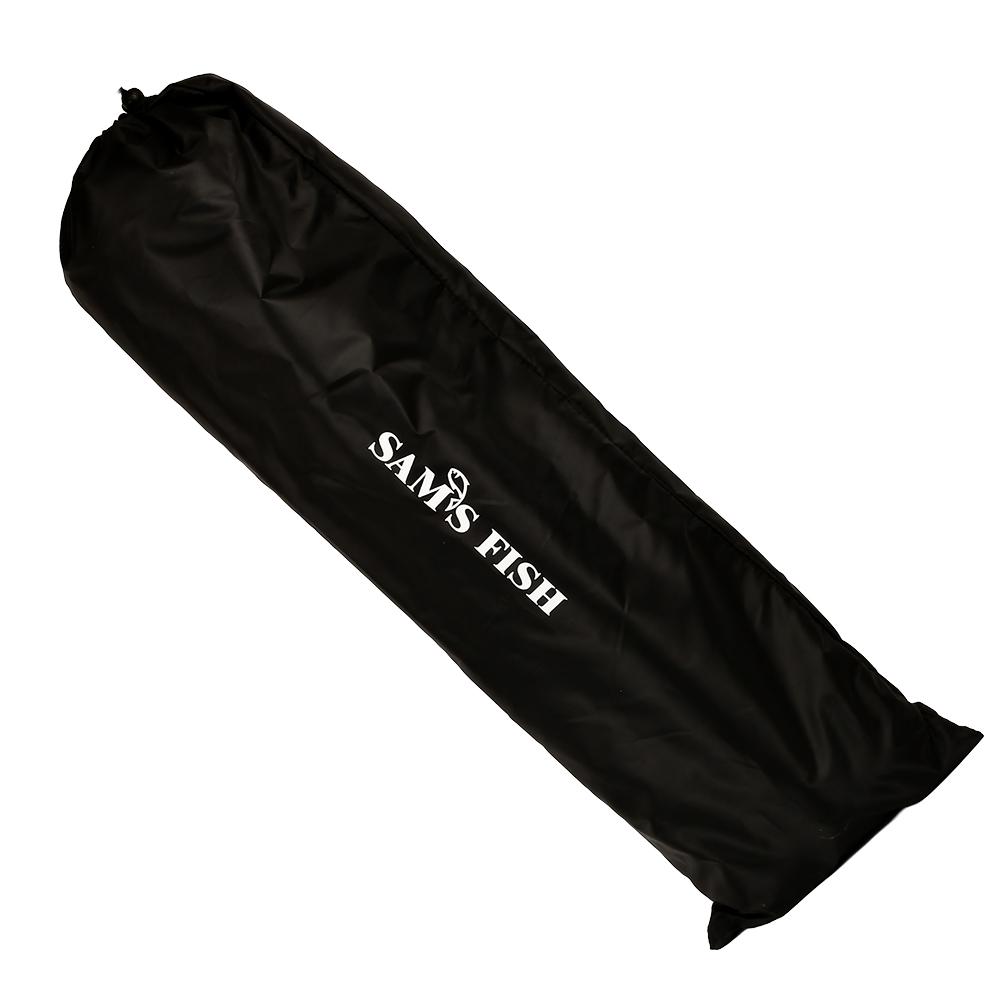 Рід-під на 5 спінінга з чохлом Sams Fish SF23975 алюмінієвий з пластиком 125х65х75 см Чорний - фото 4 Рід-під на 5 спінінга з чохлом Sams Fish SF23975 алюмінієвий з пластиком 125х65х75 см Чорний - фото 4
