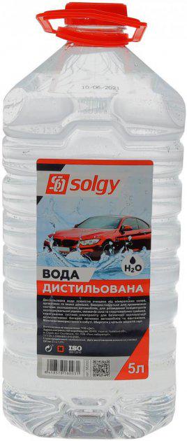 Вода SOLGY дистильована 5 л (9755455)