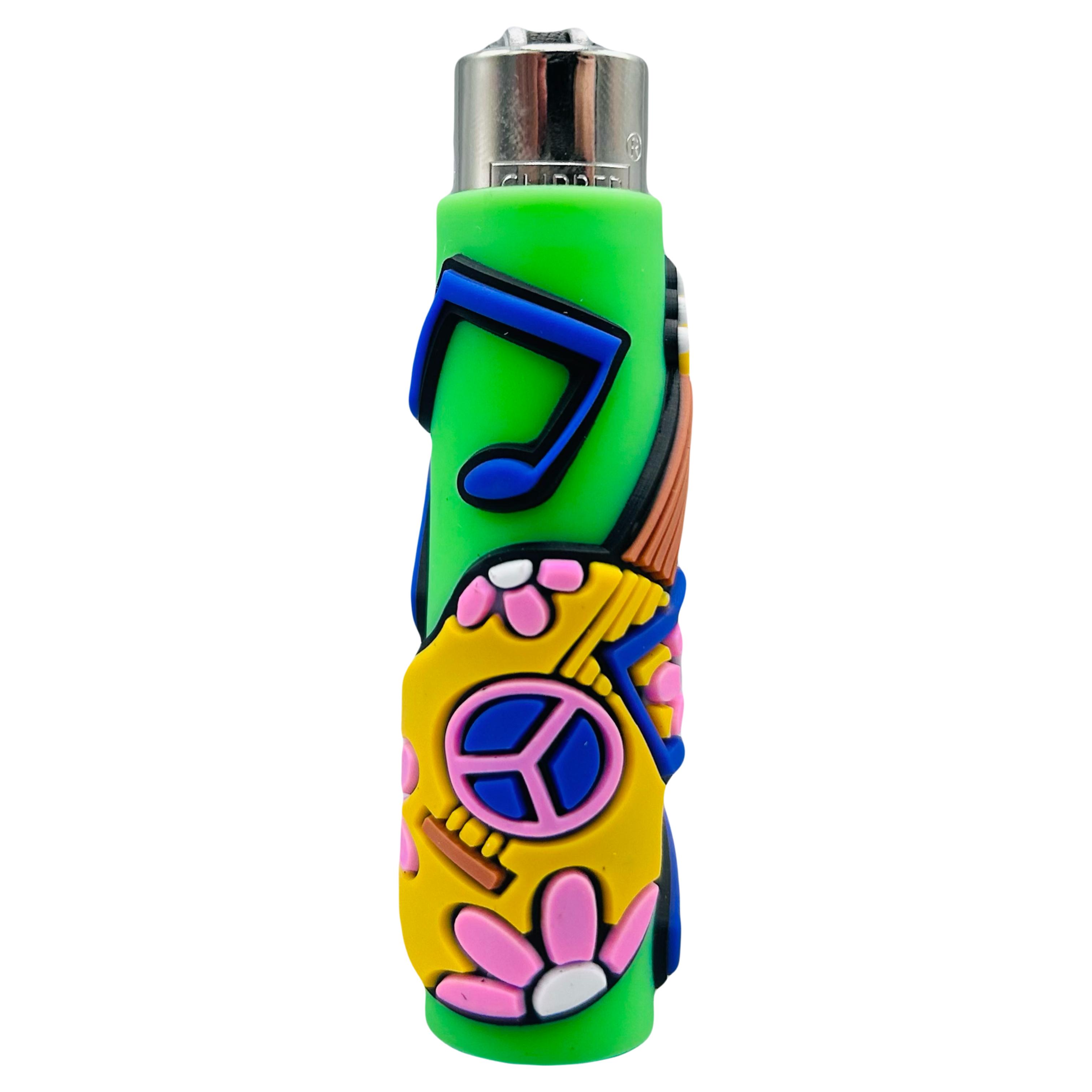 Зажигалка Clipper cover HIPPIE SOUL