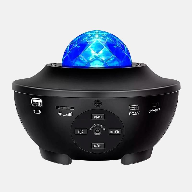 Проектор зоряного неба з пультом RGB Чорний (ART5037)