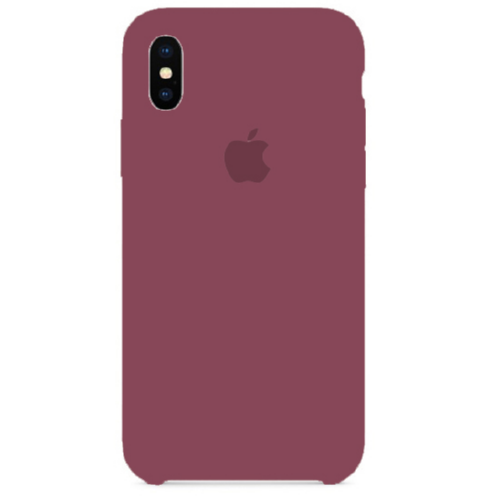 Чехол SIlicone Case для iPhone X/XS Protective Matte Camelia