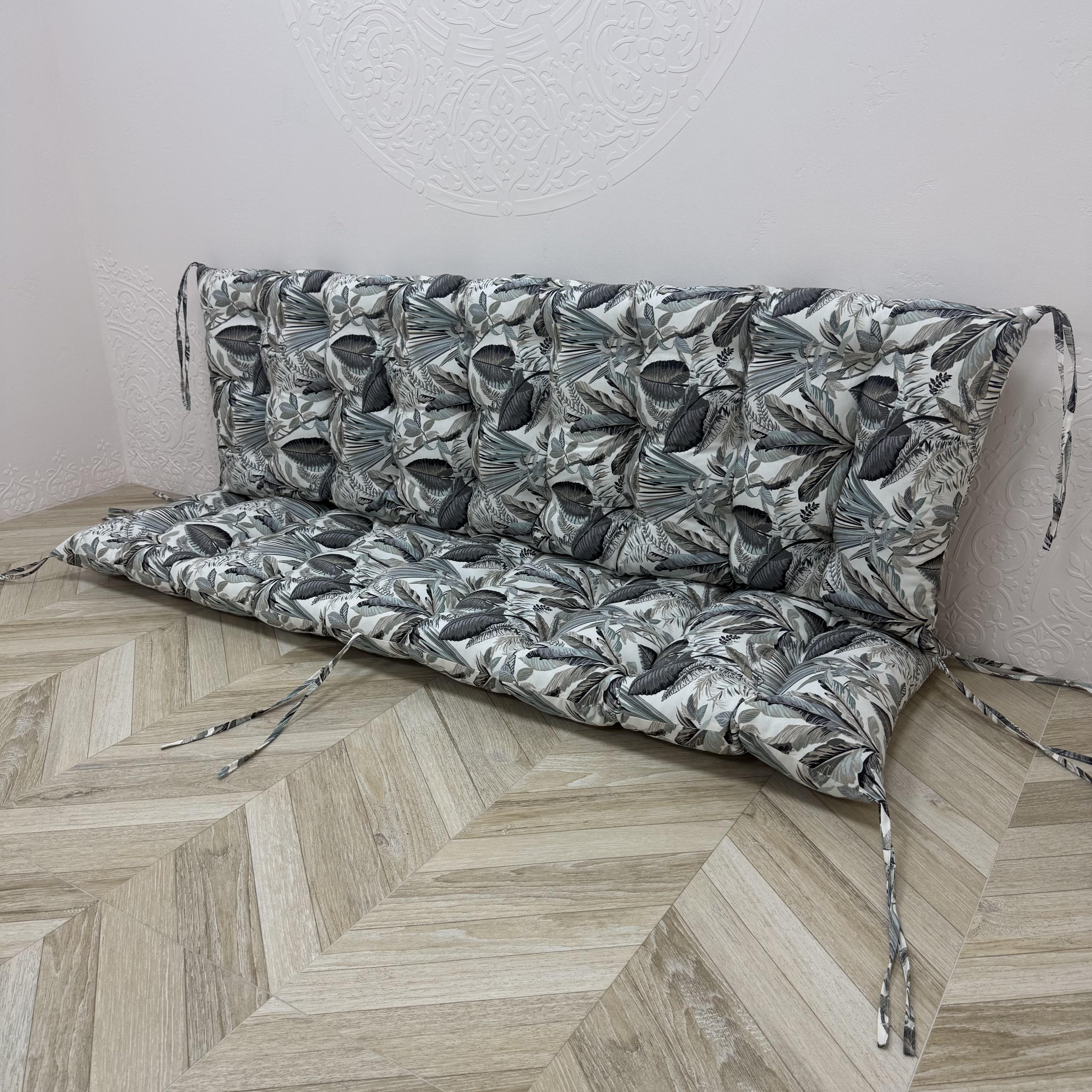 Подушка Comfort Home Tropical forest на поддоны/качели/каркасы/садовую мебель панама 100х50х50 см