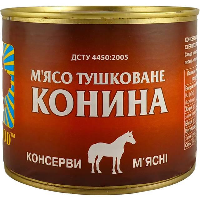 Конина тушеная Tinfood 525 г (3185743337)