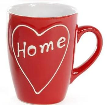 Чашка керамическая Home is where the heart is 310 мл Чашка керамическая Home is where the heart is 310 мл