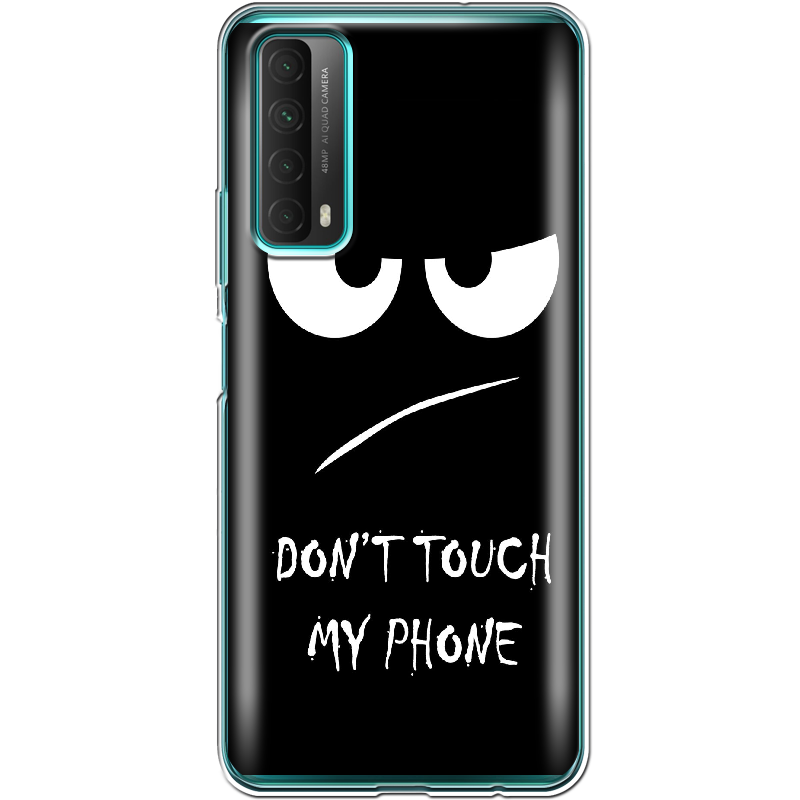 Чехол Boxface Huawei P Smart 2021 Don't Touch my Phone Прозрачный силикон (41133-up535-41133)