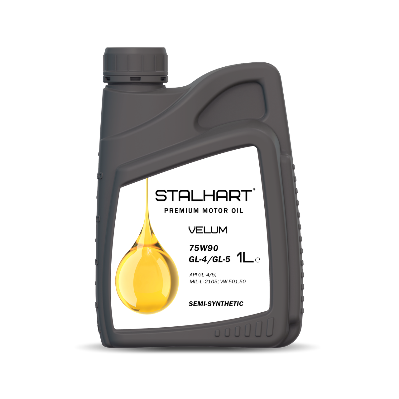 Трансмиссионное масло Stalhart VELUM 75W-90 GL-4/GL-5 полусинтетика 1 л (745323)