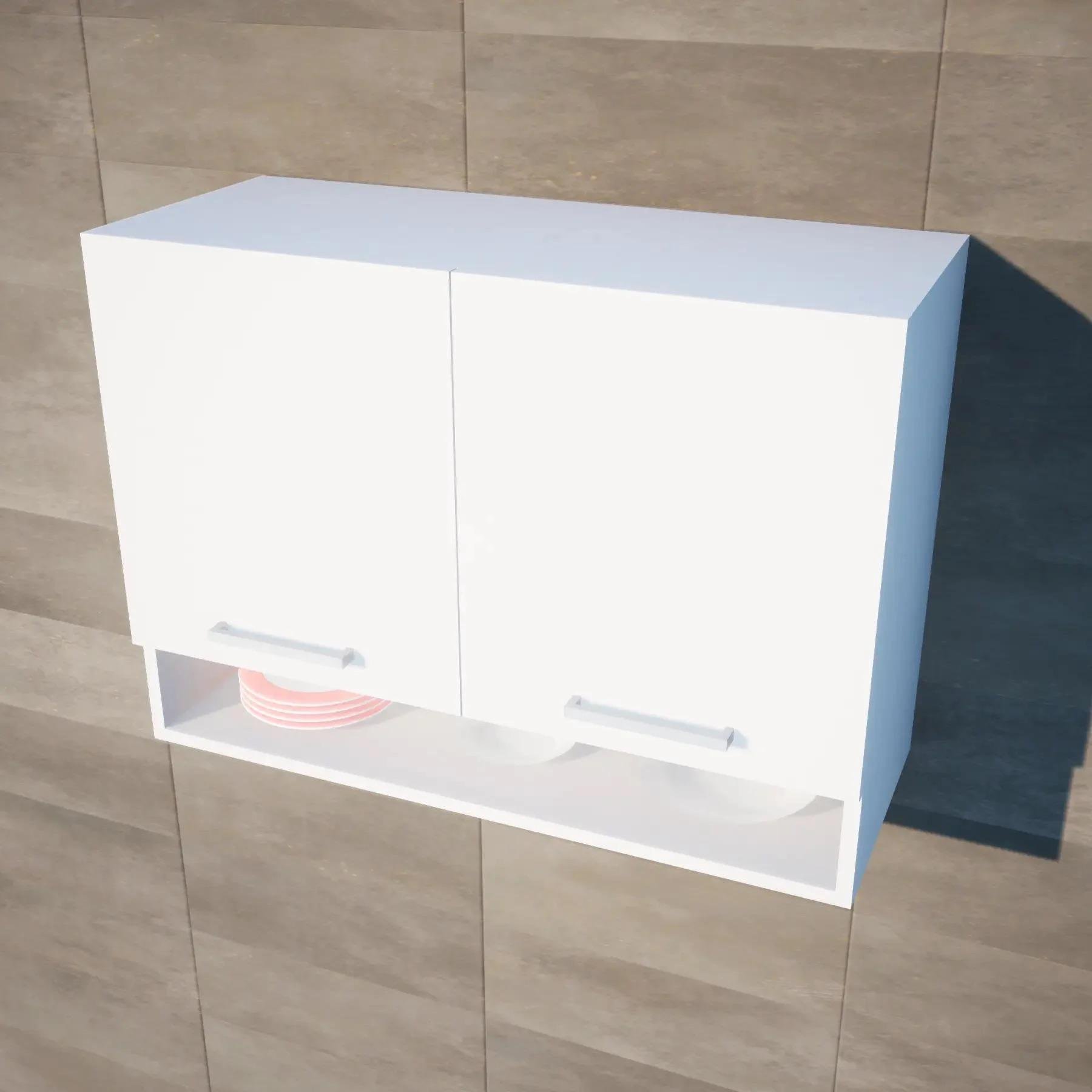 Модуль з нішею під сушку 800 мм Білий (М3) - фото 1 Модуль з нішею під сушку 800 мм Білий (М3) - фото 1