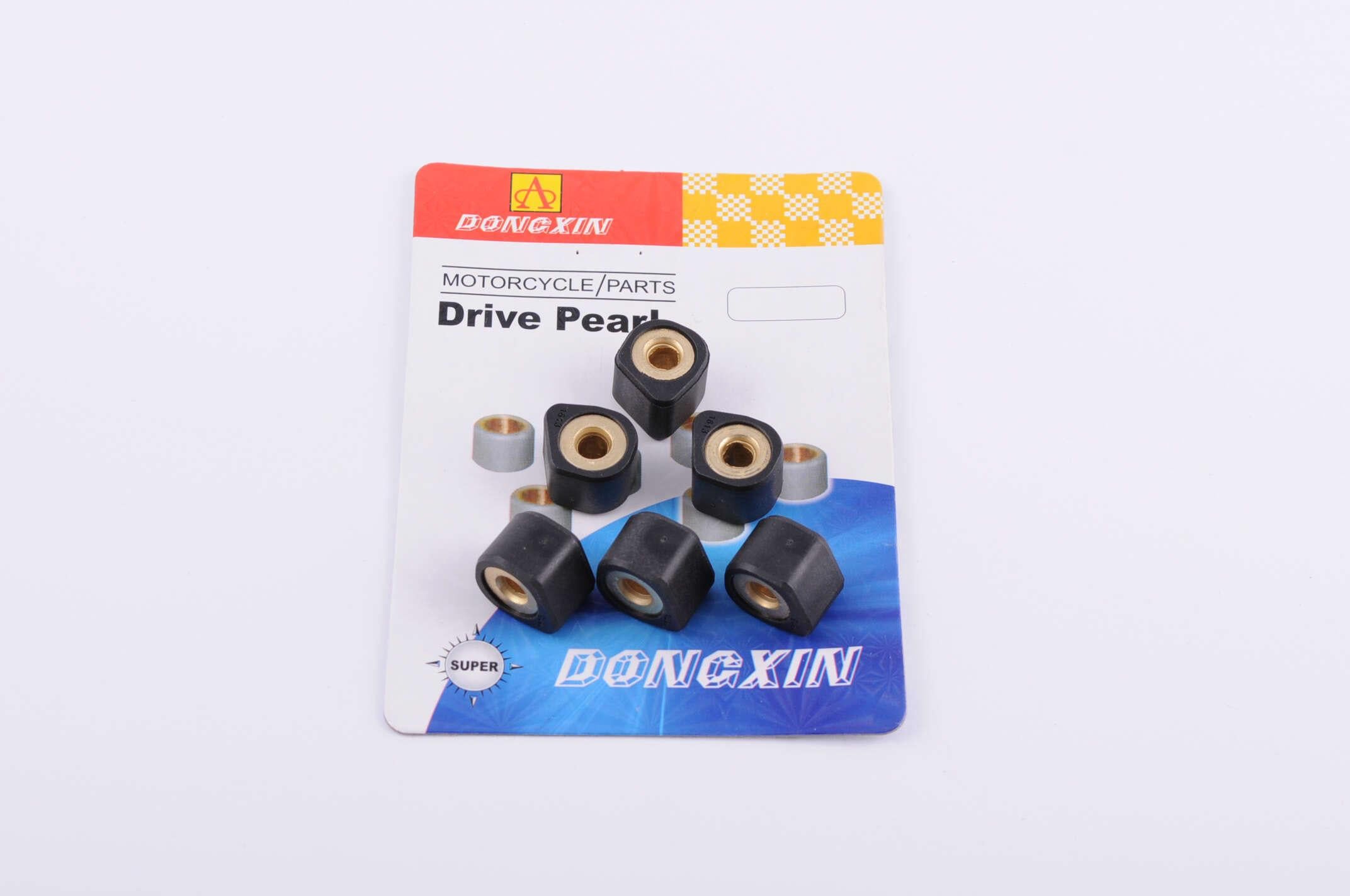 Ролики вариатора DONGXIN для Suzuki 17х12 мм 13,0 г Черный (R-448)