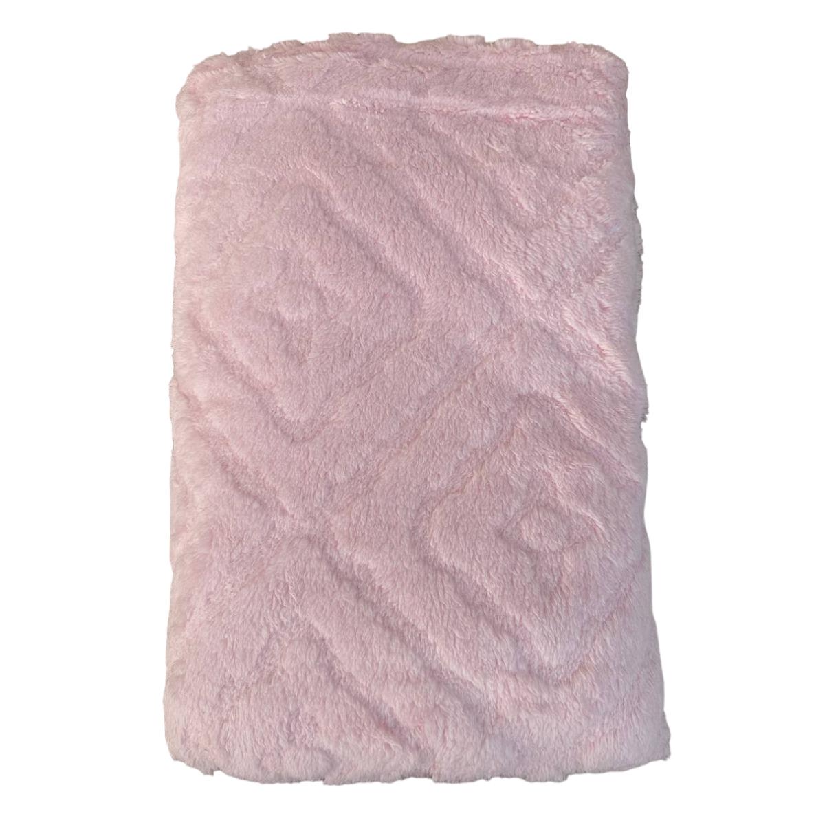 Плед пухнастий Koloco Великий Ромбик полуторний 150х200 см Рожевий (39745) - фото 1 Плед пухнастий Koloco Великий Ромбик полуторний 150х200 см Рожевий (39745) - фото 1