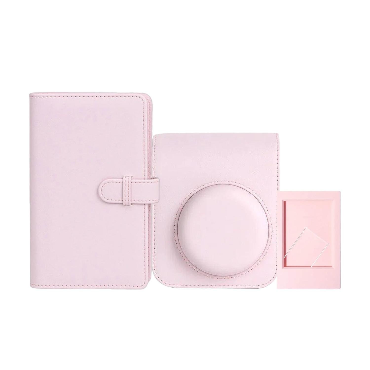Чехол с фотоальбомом 108 и фоторамкой Fujifilm instax mini 12 Rose