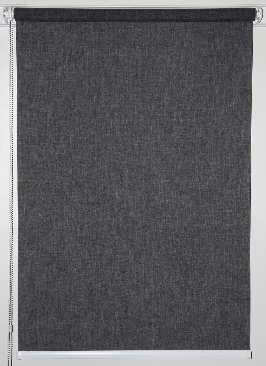 Рулонная штора Miranda Джинс 82,5х200 см Черный (СА-10739-85)