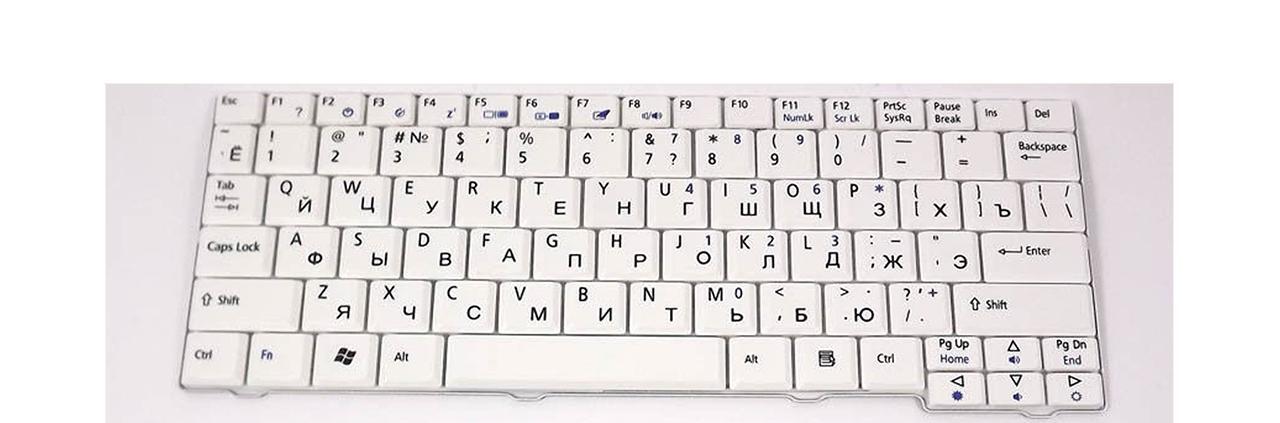 Клавиатура для ноутбука Acer Aspire One ZG5 матовая (KB.INT00.523)