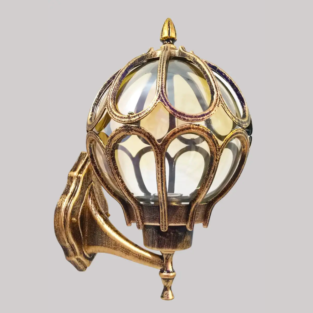 Настенный фонарь Устаревшее золото (714W/S BG)