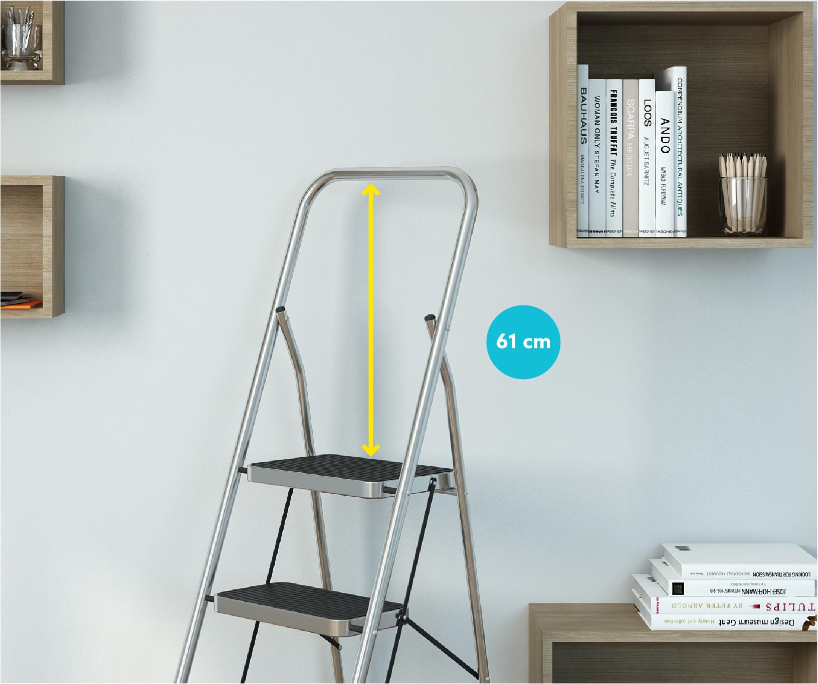 Драбина Colombo Security 3 щаблі (G205AT3W) - фото 7