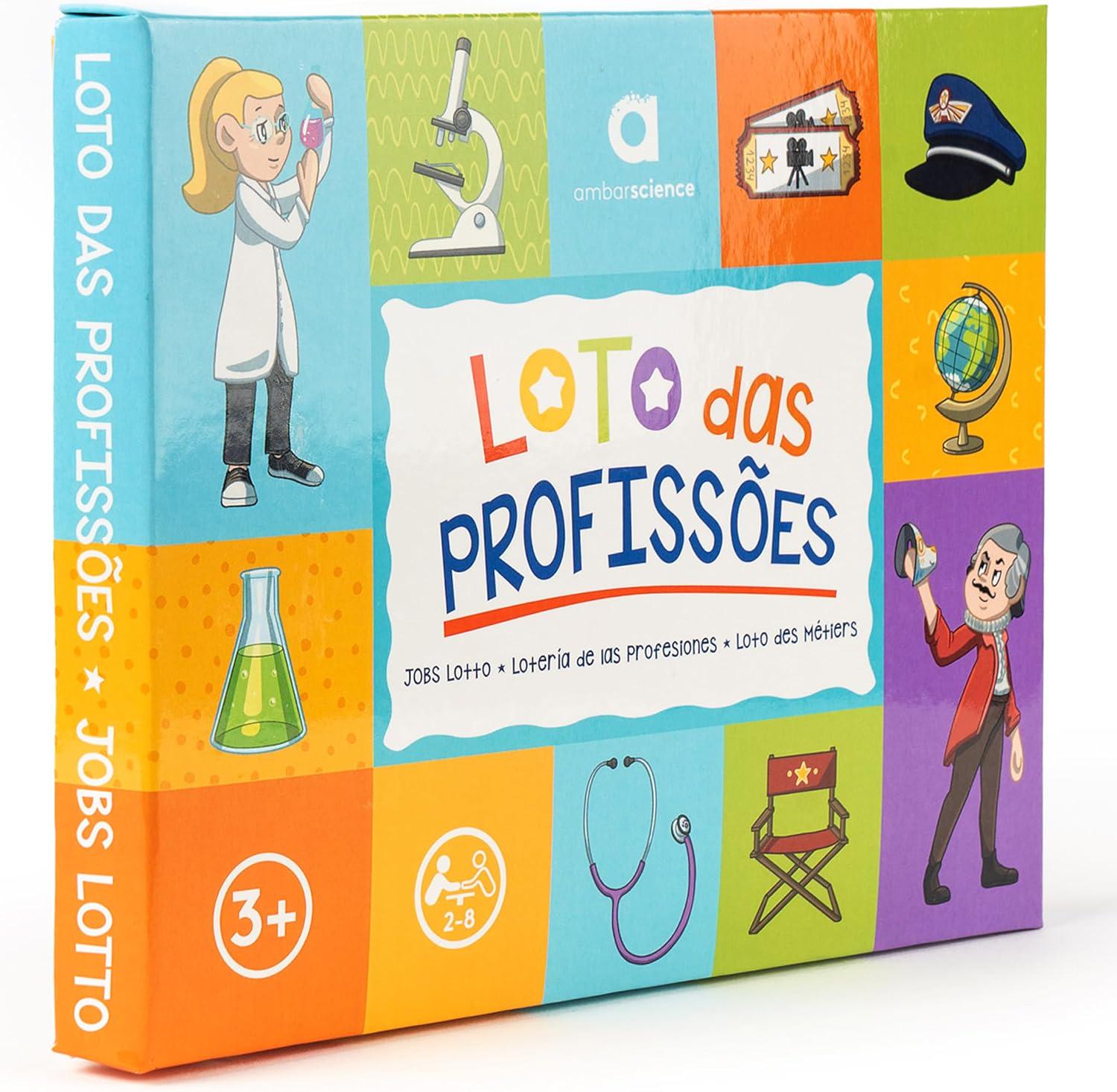 Настільна гра дитяча "Лото професій. Loto des Professions" 3+ років