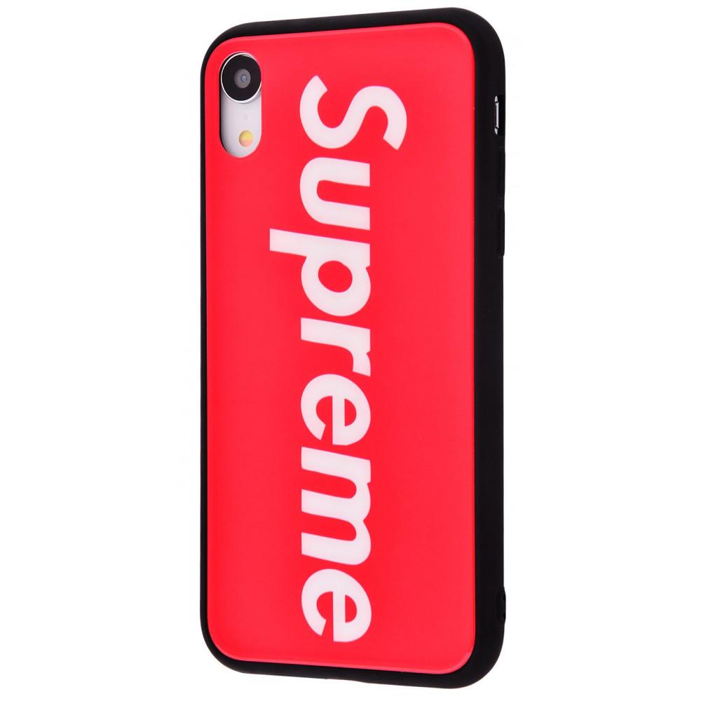 Чехол G-case Glass case My Style Glass/TPU для iPhone XR 12 с рисунком