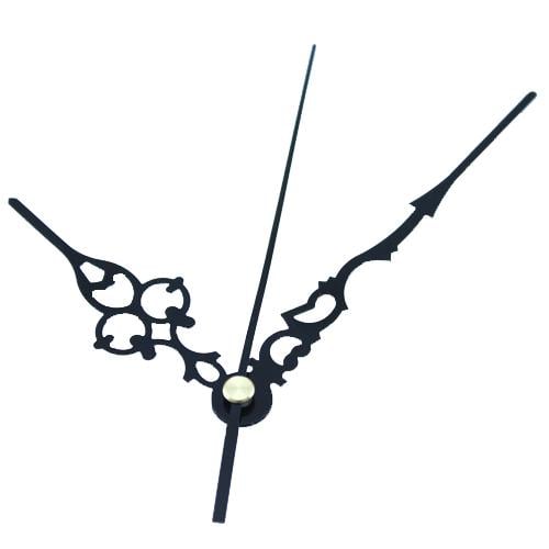 Стрелки для механизма часов 3 стрелки Черный