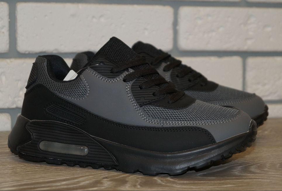 Кросівки демісезонні підліткові FDEK р. 38 23,5 см Сірий/Чорний (31485-38) - фото 2 Кросівки демісезонні підліткові FDEK р. 38 23,5 см Сірий/Чорний (31485-38) - фото 2