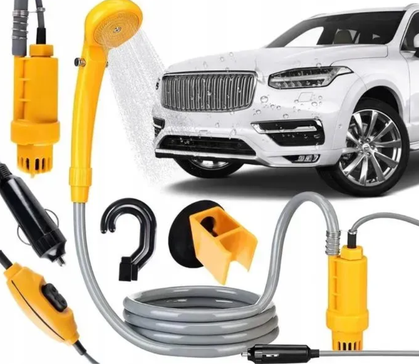 Душ автомобильный от прикуривателя Shower SET портативный туристический (2591029918) - фото 2 Душ автомобильный от прикуривателя Shower SET портативный туристический (2591029918) - фото 2