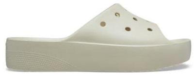 Шлепанцы женские Crocs Classic Platform Slide M8W10 р. 41 26,5 см Bone (208180) - фото 2