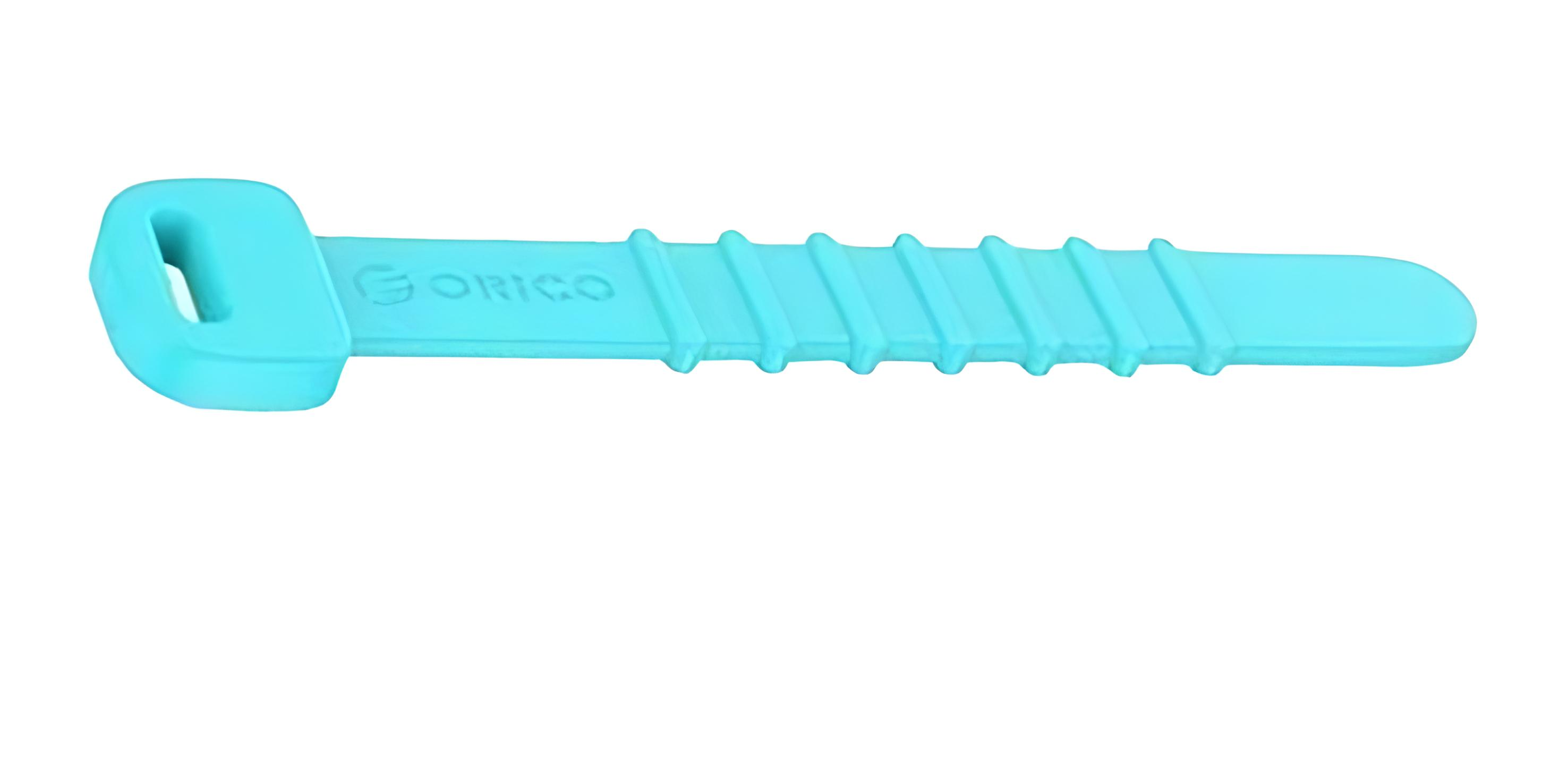 Органайзер для кабелю Orico SG-PH5 Jagged type силіконовий Блакитний