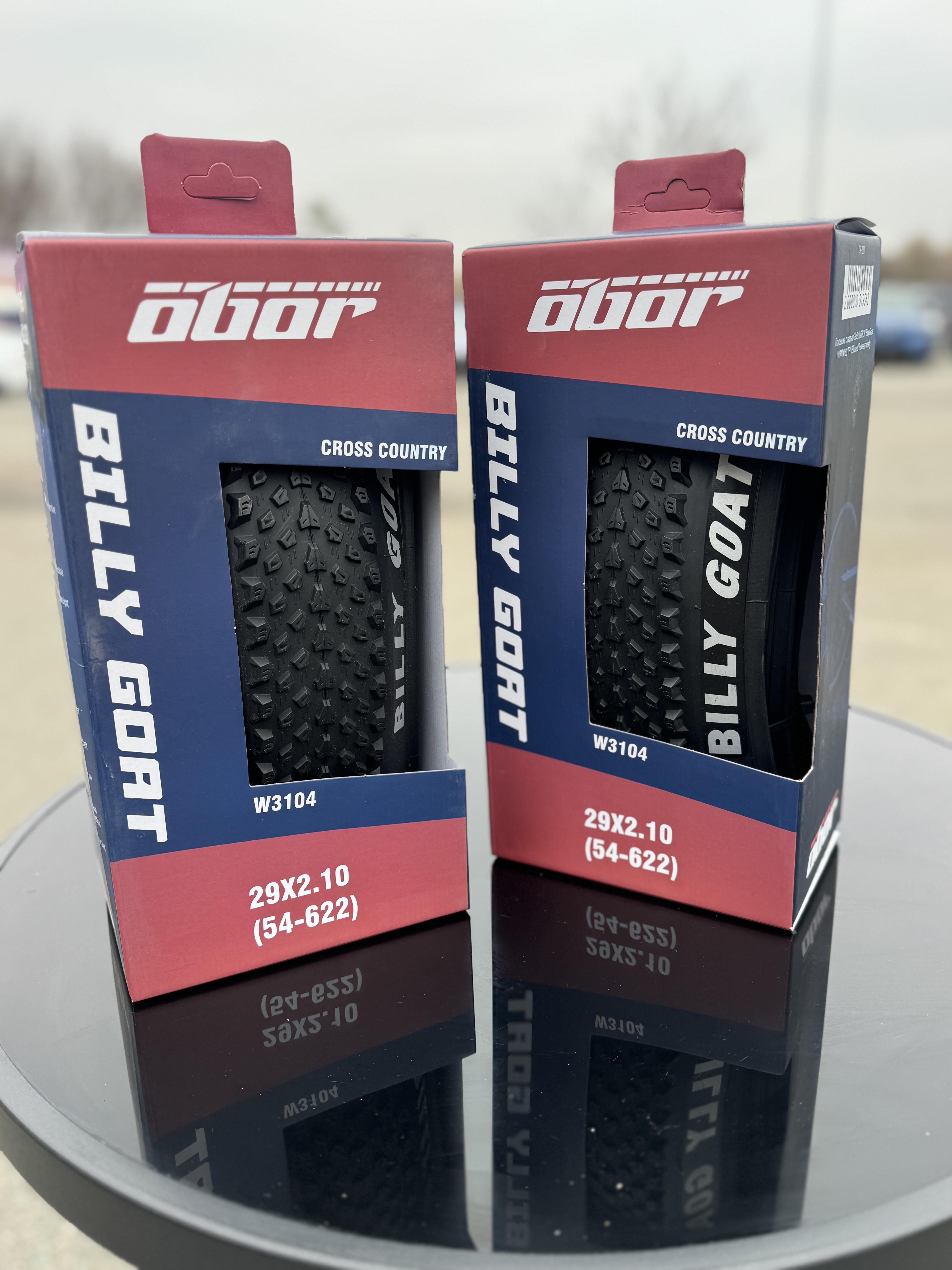 Комплект шин на велосипед OBOR Billy Goat W3104 60 TPI JET безкамерні 29"