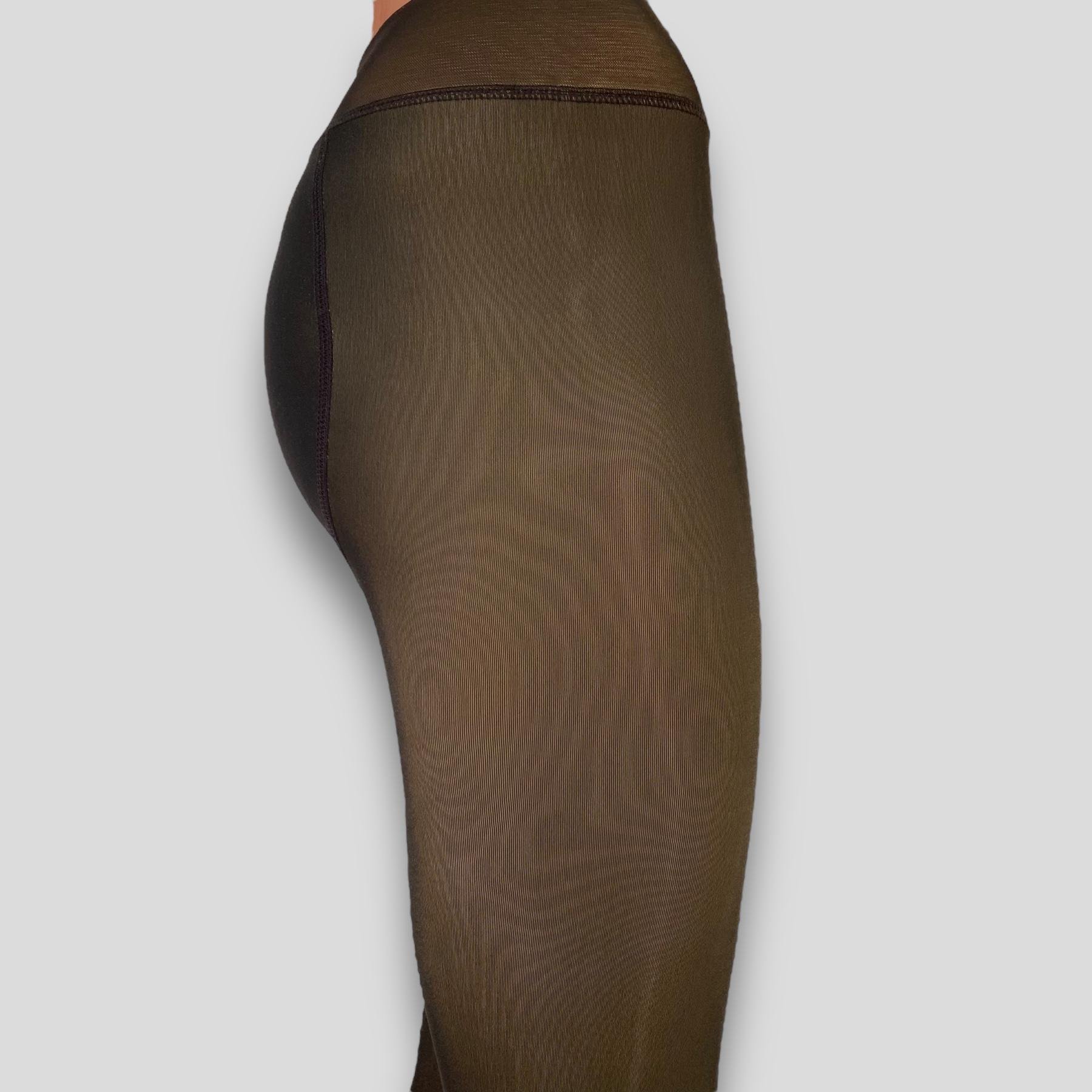 Лосины женские ШУГУАН с эффектом капрона 4XL Черный (F010) - фото 8 Лосины женские ШУГУАН с эффектом капрона 4XL Черный (F010) - фото 8