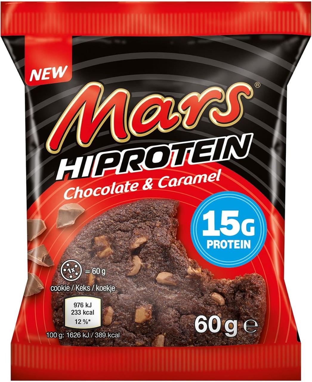 Печенье Mars Hi Protein Chocolate Caramel Cookie 60 г (2913260568)