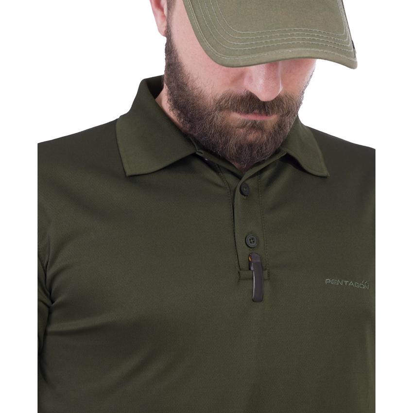 Футболка поло Pentagon Anassa Polo Shirt L Ranger Green (4000018898) - фото 4 Футболка поло Pentagon Anassa Polo Shirt L Ranger Green (4000018898) - фото 4