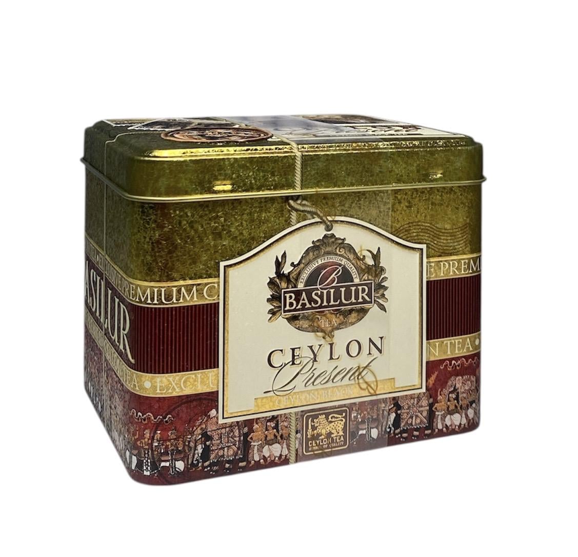 Чай Basilur Черный цейлонский Подарок Цейлон 100 г Ж/Б (60683)