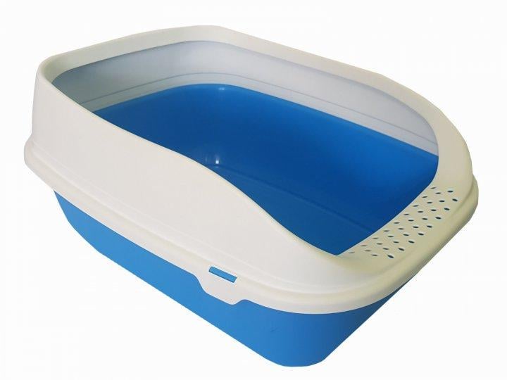 Туалет для кошек MPS BETA PLUS MINI с рамкой 43х31х16 см Blue (1130202710) Туалет для кошек MPS BETA PLUS MINI с рамкой 43х31х16 см Blue (1130202710)