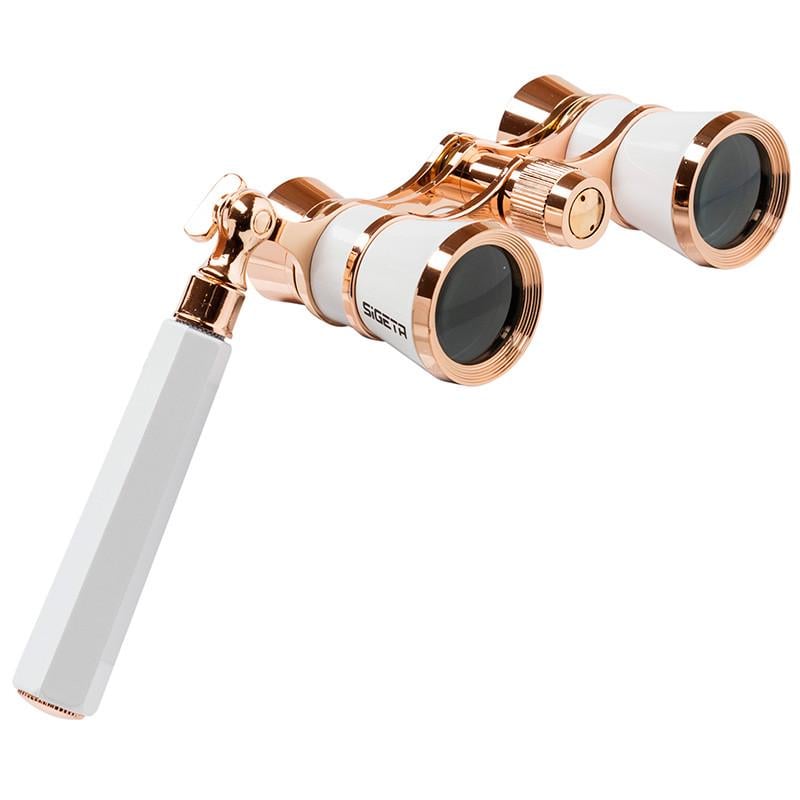 Бінокль театральний SIGETA TEATRUM L 3x25 лорнет White (2537374944)