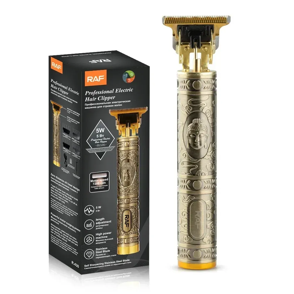 Триммер для бороды и волос RAF R.430 Золотой