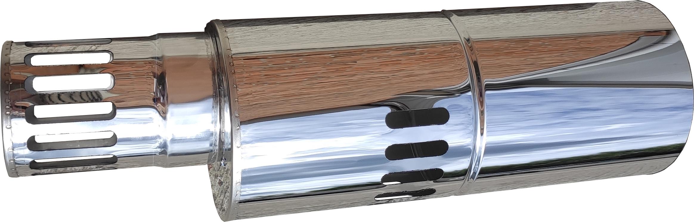 Окончание двухконтурное Димком горизонтальное 80/125 мм (PSZGF8)