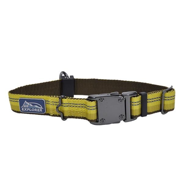Нашийник світловідбиваючий для собак Coastal K9 Explorer Collar 2,5х30-46 см (36922_GLR18)