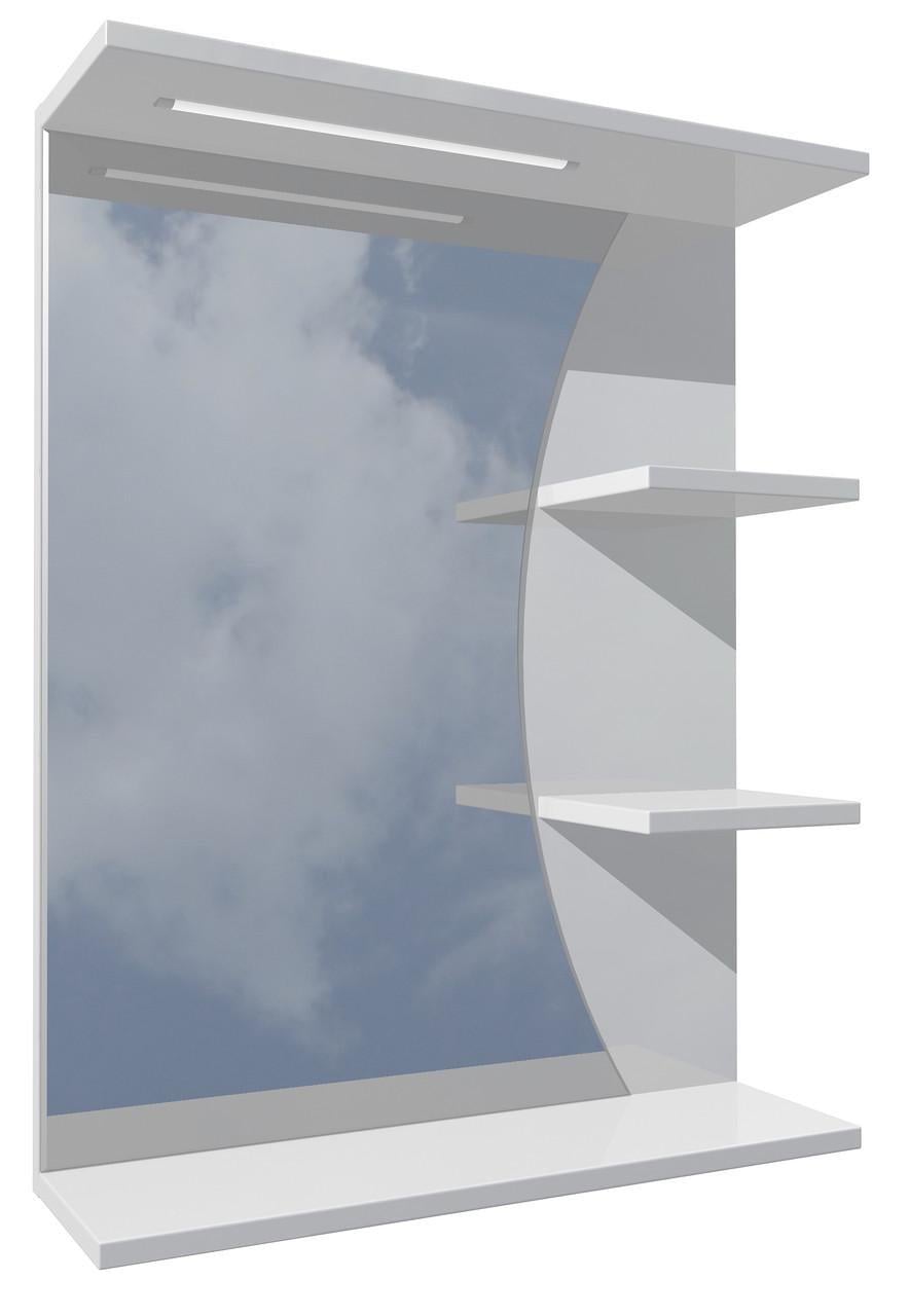 Зеркало для ванной комнаты AVT Луна с подсветкой 550 мм (30410855)