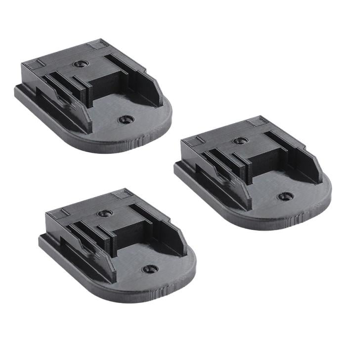 Набір тримачів акумуляторного інструменту Makita/Procraft/Stromo/Revolt/Grand 18V настійнний/стельовий 3 шт. (11788-3)