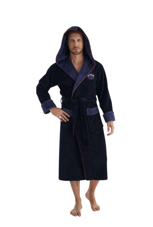 Халат Nusa чоловічий ns 1280 lacivert 2XL (m017915)