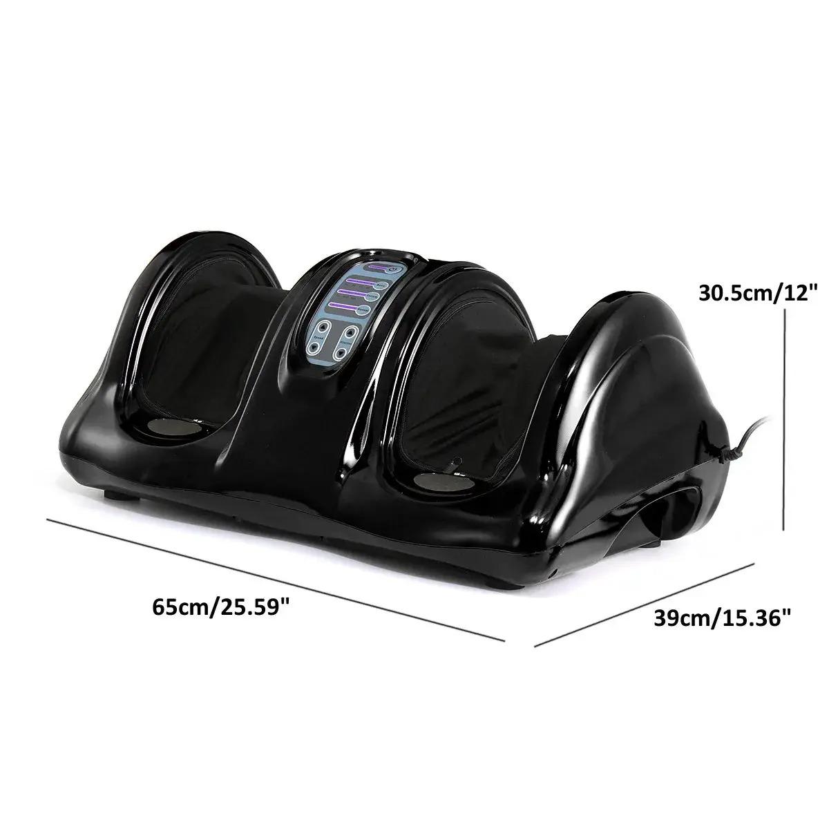 Массажер для стоп и лодыжек Foot Massager многофункциональный электрический для снятия боли в ногах Черный (10582) - фото 6