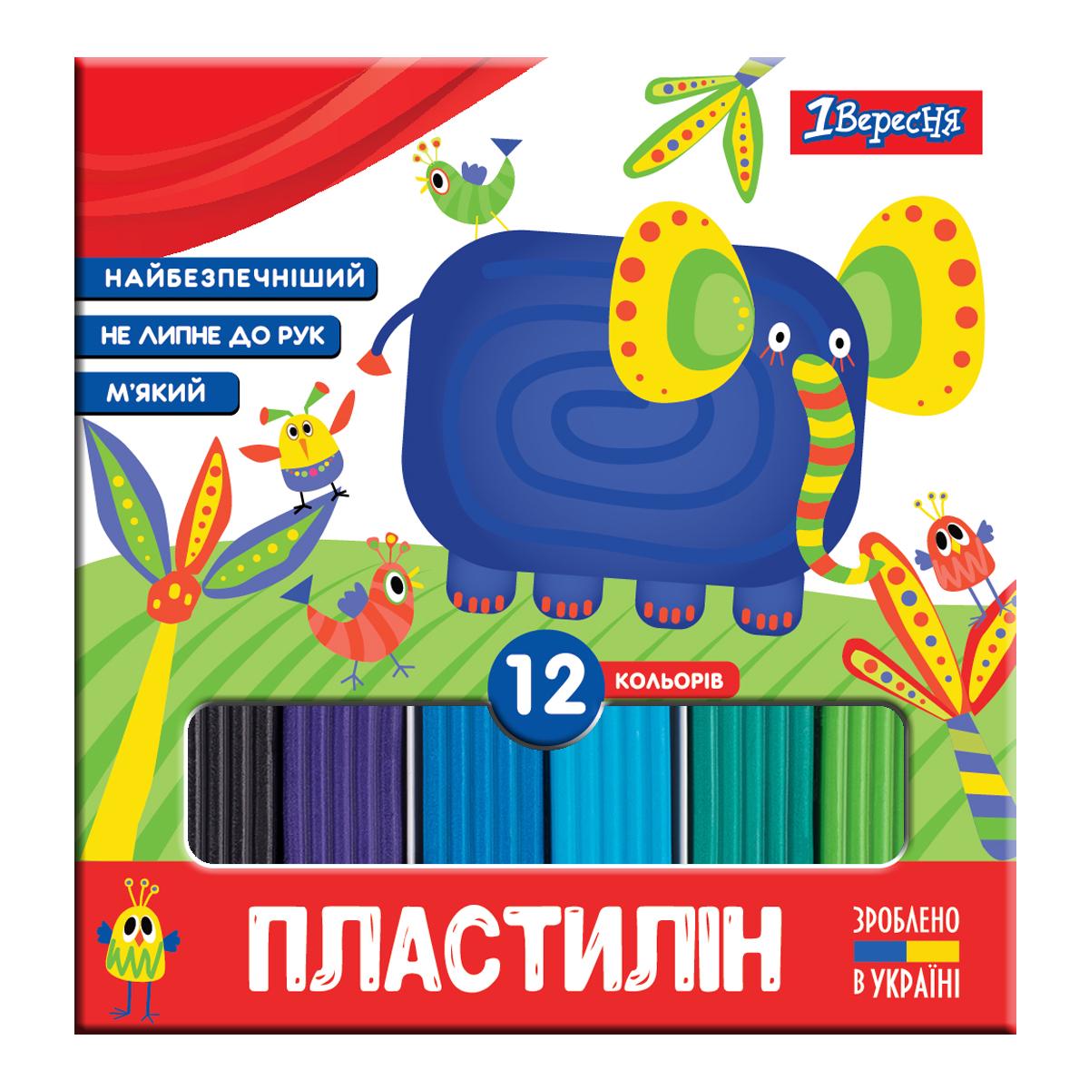 Пластилін 1 Вересня Zoo Land (540586)