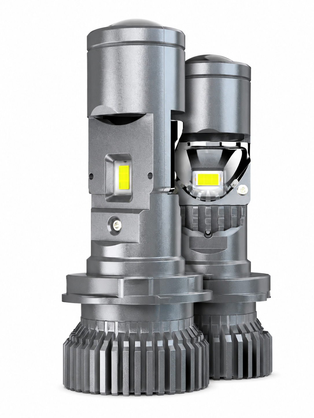 Автомобильные светодиодные лампы Turbo H4 Bi-LED 110 Вт 12000 лм 6000K 9-32 В (S65MY)