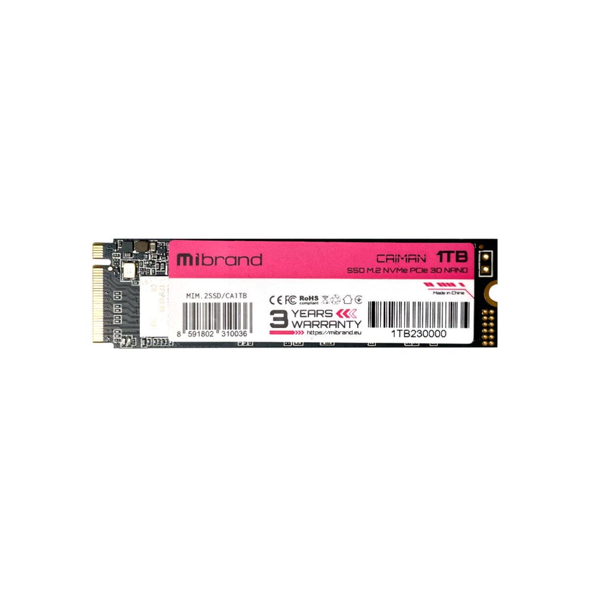 Твердотельный накопитель Mibrand Caiman 1 Тб (MIM.2SSD/CA1TB) - фото 1