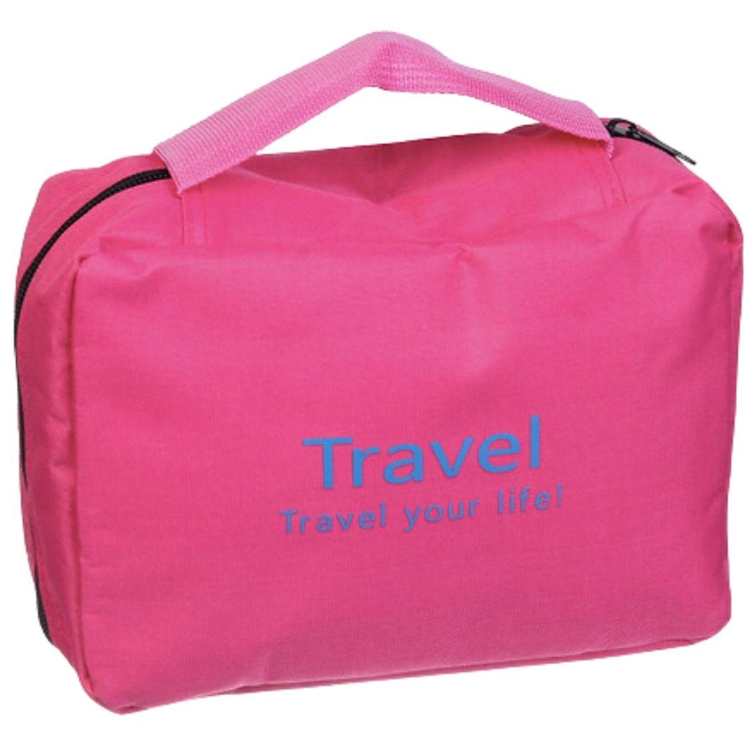 Косметичка женская дорожная Travel Розовый (63983)