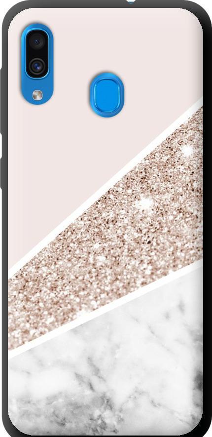 Чехол на Samsung Galaxy A30 2019 A305F Пастельный мрамор (4342b-1670-42517)