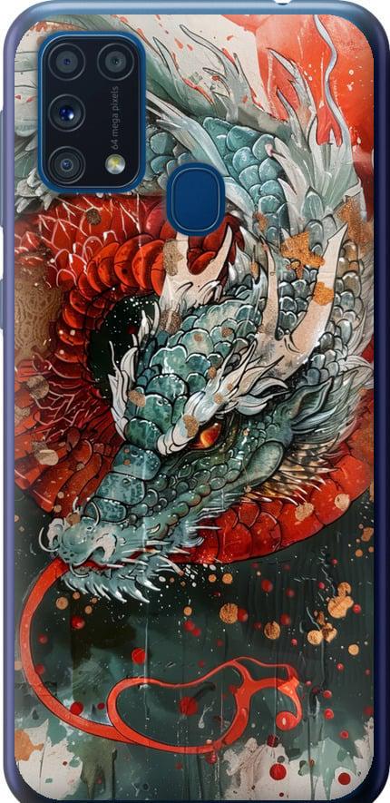 Чехол на Samsung Galaxy M31 M315F Стихия огня (6101t-1907-42517)