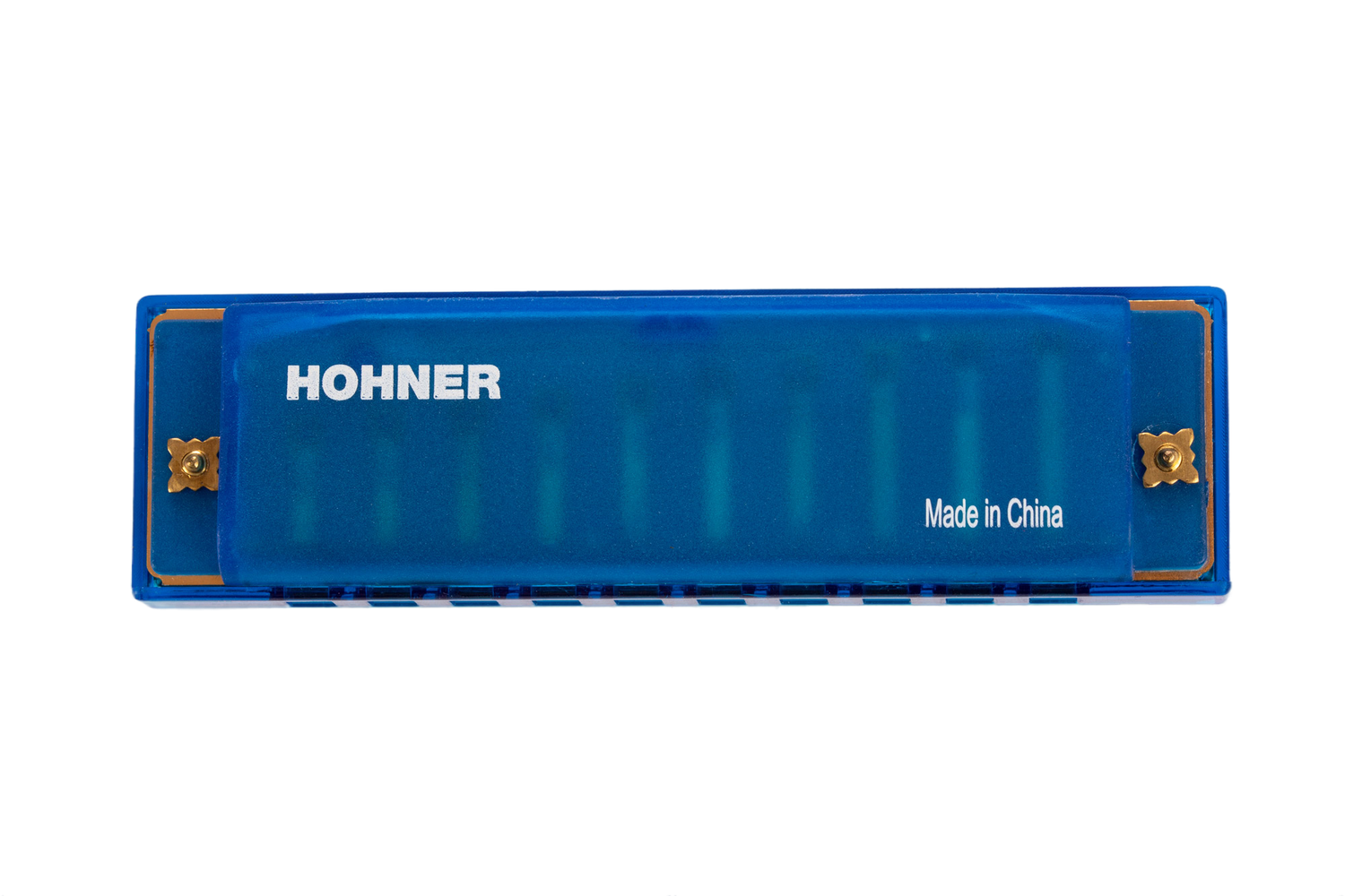 Губна гармошка Hohner Beginner Translucent Harp M5252 C-major Blue (128108) - фото 2